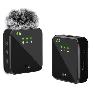 Microphone Lavalier Sans Fil 30M pour <span class=keywords><strong>TikTok</strong></span>, Enregistrement Vidéo en Direct - Essentiels Anti-Bruit pour <span class=keywords><strong>iPhone</strong></span> Android Caméra - Product Image 1