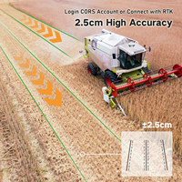 SMAJAYU JY305 Système de pilote automatique agricole pour tracteur Système GPS GNSS pour l'agriculture