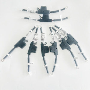 ヒューズソケットホルダー2.5スクエアワイヤーヒューズ付きPTFE PVCナイロンゴム断熱材エレクトロニクス用 - Product Image 3