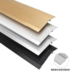 Sunsbuild - Perfil de Transición de Aluminio para Suelos, Reductor de Umbral de Puerta, Rampa para Cubrir la Separación entre Baldosas y Suelos de Madera, para Hospitales y Hoteles - Product Image 3