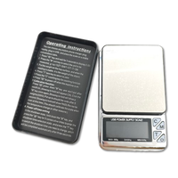 Balance de poche numérique 200g 0.01g 500g 0.1g 1kg, balance électronique de haute précision pour bijoux, balance en grammes pour peser l'or