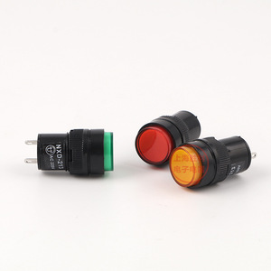 Indicateur lumineux Nxd-213 16mm LED Rouge Vert Jaune 220V 24V IP65 Plastique - Product Image 2