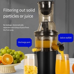 Kolay Temizlenen Saf Meyve Suyu Yapıcı Soğuk Sıkım Profesyonel Meyve Sıkacağı Ekstraktör Makinesi Meyve Sıkacağı - Product Image 4