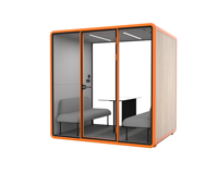 Flexspace 2023 nouvelle confidentialité insonorisée cabine téléphonique enregistrement sécurité lieu de travail bureau Pod bureau avec meubles à vendre