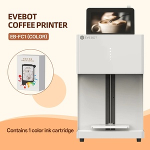Imprimante alimentaire et pour café couleur EB-FC1 avec tête d'impression XP600, encre comestible, commande vocale, Wi-Fi pour café et latte art - Product Image 4