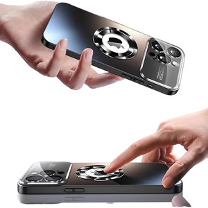 Ốp lưng iPhone 17 16 15 Pro Max cao cấp, mỏng nhẹ, từ tính, chất liệu PC, hỗ trợ sạc không dây, chống nước, chống sốc, tích hợp bảo vệ ống kính camera - Product Image 1