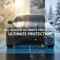 Housse de voiture sur mesure en PU 1:1, 100% imperméable, protection UV, armure de luxe pour véhicule