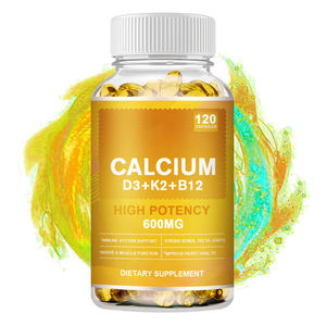 Suplemento OEM de Calcio, Vitamina D3+K2+B12, Apoya la Densidad Ósea para Adultos y Adolescentes - Product Image 2