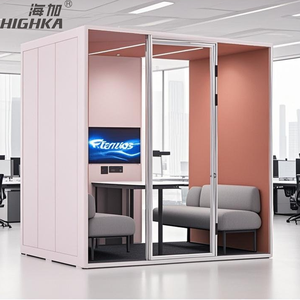 Cabina de trabajo para reuniones de oficina cabina silenciosa acústica para cabina de teléfono insonorizada de oficina - Product Image 1