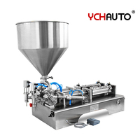 Machine de remplissage semi-automatique à livraison rapide, remplisseuse de liquides visqueux, équipement industriel pour les petites entreprises