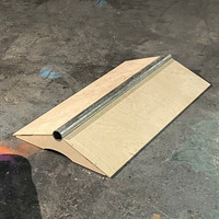 4 pieds slappy skate grind rail rampes de skateboard personnalisées construction modulaire équipement de skate park