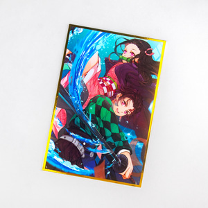Tarjeta cuadrada pequeña de papel de color para animación, personalizada con láser de estrellas, modelo 002, para billetes y mapas. - Product Image 4