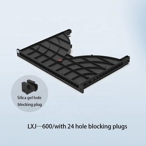 Bandeja de gestión de cables de 24 puertos tipo canal de 19 pulgadas para gabinetes/racks de 600 mm de profundidad para centros de datos - Product Image 5