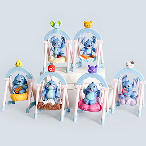 Dibujos animados moda Stitch <span class=keywords><strong>Mickey</strong></span> <span class=keywords><strong>Minnie</strong></span> cajas ciegas PVC figura de acción cajas misteriosas colección figura de acción juguete regalos para niños - Product Image 6