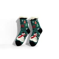 Chaussettes de Noël classiques rayées antidérapantes de qualité supérieure pour femmes, pour un usage quotidien