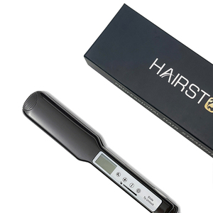 Qsynano — <span class=keywords><strong>fer</strong></span> à lisser avec écran tactile, Titanium, pour cheveux plats en céramique, avec cordon d'alimentation pivotant - Product Image 1