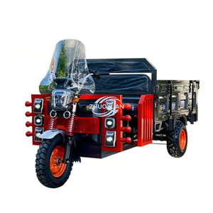 Heavy Duty Electric Dump Tricycle - 1000W-2000W Motor 30-50km/h for Construction/Material Handling - Product Image 1