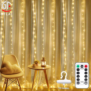 Người Bán Hàng Hàng Đầu Dây Đèn LED USB Cho Cửa Sổ 3*3M 300 Cho Tiệc Cưới Gia Đình Vườn Phòng Ngủ Tường Trong Nhà Ngoài Trời Tháng 12 - Product Image 2