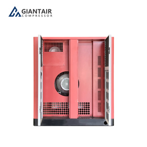 Compresor de bajo ruido de fábrica GIANTAIR, compresores de aire de tornillo industriales sin aceite seco de 220V, 100HP, 75kw - Product Image 5