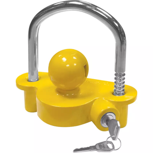 Verrou de <span class=keywords><strong>remorque</strong></span> universel, verrou de boule de remorquage, accessoires pour bateaux et camping-cars, pour remorques de voyage, verrou de remorquage réglable en acier robuste - Product Image 1