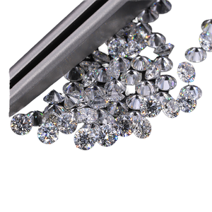 Joyería D'vins, Diamantes Cultivados en Laboratorio de 0.8mm-3mm, Corte Brillante Redondo Pequeño, Color D, VS1, Corte Excelente, Diamantes Sueltos HPHT para Joyería - Product Image 2