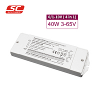 Controlador LED Regulable PWM de 40W con Corriente Constante, 0-10V, 1-10V, 10V, Certificado por UL, Fuentes de Alimentación Ajustables para Uso Doméstico