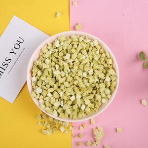 Dés de <span class=keywords><strong>kiwi</strong></span> lyophilisés Halal, faible MOQ, emballage personnalisé, garniture pour smoothie, végétalien, sain, en vrac - Product Image 2