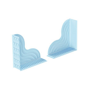 Protection anti-éclaboussures en silicone pour baignoire, sans cadre, bleue, étanche, avec ventouses pour salle de bain - Product Image 1