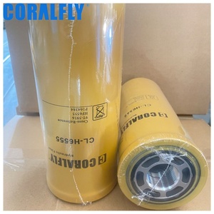 Filtre hydraulique pour moteur diesel d'excavatrice Coralfly CL-H6555 9T-5916 HF6555 P164384 RE34958 D94236 - Product Image 1