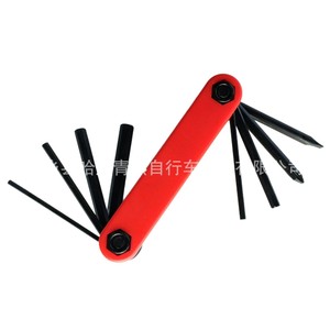 Juego de herramientas para reparación de bicicletas con llaves Allen para bicicletas de montaña, multifunción - Product Image 5