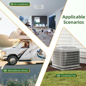 Condensador de Doble Función CBB65, Ahorro de Energía, Cobre, 50, 5 Mfd, 370, 440 V, Redondo, 10 A, para Sistemas HVAC - Product Image 6