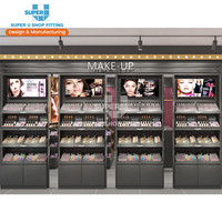Cosmétiques Magasin Affichage Conception Idées Beauté Détail Maquillage Boutique Intérieur Extérieur Design Cosmétique Magasin Meubles Mise En Page Conception