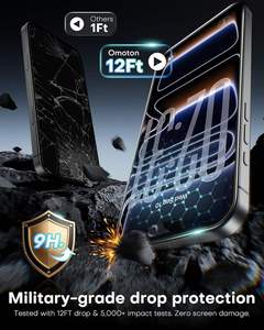 Protectores de Pantalla para Celular con Privacidad OEM/ODM, Cristal Templado 9H con Pegamento Completo para iPhone 18 Pro 18 Pro Max - Product Image 5