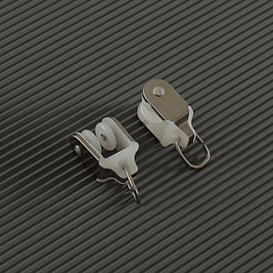 Rail de fenêtre en <span class=keywords><strong>baie</strong></span> Boningsi W41 en alliage <span class=keywords><strong>d</strong></span>'aluminium, anti-rouille, robuste, moderne, pliable à la main, en forme de U ou en L, pour balcon <span class=keywords><strong>long</strong></span> - Product Image 5