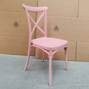 Chaise empilable blanche <span class=keywords><strong>en</strong></span> résine PP pour événements, banquets et mariages, nouvelle arrivée - Product Image 2