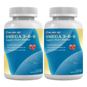 <span class=keywords><strong>Olio</strong></span> <span class=keywords><strong>di</strong></span> <span class=keywords><strong>Pesce</strong></span> Triple Omega 3-6-9 in Capsule - Alto Contenuto <span class=keywords><strong>di</strong></span> EPA/DHA, Pescato in Natura, Non OGM, Certificato GMP, Fornitura all'Ingrosso per la Salute del Cuore - Product Image 1