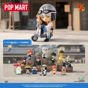 Origineel authentiek voor POPMART Gintama Welkom bij Yorozuya Everything Series Model PVC Blind Box Toy Japan Decoratie Cadeau - Product Image 6