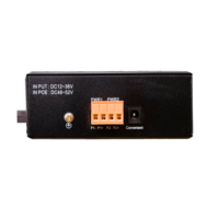 Conmutador Industrial TiNCAM con 8 Puertos Ethernet 10/100/1000 y 1 Puerto Gigabit SC, IP40, DC12~52V, Soporte VLAN de 20 km para Cámaras IP
