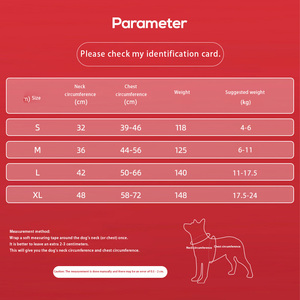 Imbracatura Riflettente per Cani da Esterno con Guinzaglio in Poliestere per Passeggiate - Product Image 6