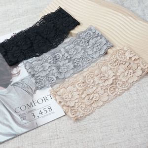 Nouveau serre-tête large en <span class=keywords><strong>dentelle</strong></span> multicolore élégant et extensible, accessoire capillaire ajouré polyvalent pour femme, idéal pour <span class=keywords><strong>mariage</strong></span> haut de gamme - Product Image 1