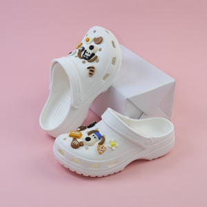 Sabots à plateforme pour femmes, bout fermé, couleur unie, EVA, antidérapants, résistants aux odeurs, talon de 3 cm, pour l'extérieur - Product Image 5