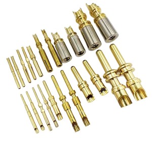 Connecteurs étanches personnalisés plaqués or, broches en cuivre H62, prises aviation mâle/femelle XSL 126 220V 2 20A - Product Image 2