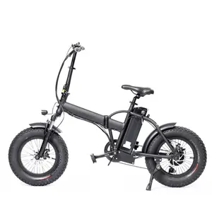دراجة سميكة 1000 واط ebike دراجة شاطئ قابلة للطي دراجة عريضة