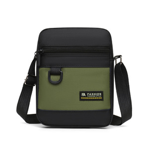 Cross-border Men's Crossbody <b>Bag</b> <b>Mini</b> Small <b>Bag</b> Mobile Phone <b>Bag</b> Simple Single-layer Casual Shoulder <b>Bag</b> Oxford Cloth Handbag - Product Image 6
