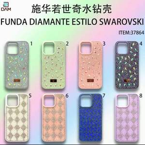 Étui de téléphone portable de luxe pour IPHONE 16 PRO, style SWAROVSKI, avec diamants - Product Image 3
