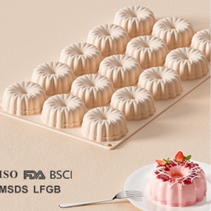 Molde de Silicona con 15 Cavidades de Flor de Margarita para Mousse, Pastel, Helado y Postres - Product Image 2