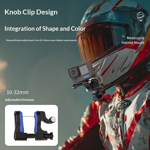 Soporte de barbilla para casco de motocicleta para GoPro Hero 13/Insta360 X5 X4 X3 Ace Pro <span class=keywords><strong>2</strong></span>/DJI Osmo Action 6 5Pro 4 para Shoei <span class=keywords><strong>Neotec</strong></span> 3/Gt Air 3 - Product Image 4