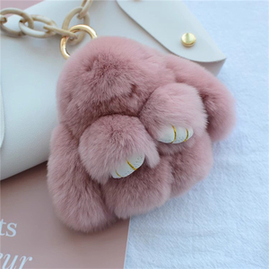 Llavero Colgante de Piel Auténtica Suave y Adorable - Product Image 6