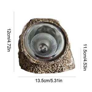 Lampe solaire pour pelouse, chemin, décoration de jardin, extérieur, galets, pierre, <span class=keywords><strong>LED</strong></span>, lumière de roche, projecteur, passerelle, lampe solaire - Product Image 3