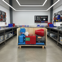 Nouvelle machine de traitement des aliments de type 160 à moteur diesel refroidi par eau, granulateur d'aliments triphasé, capacité de 150 kg/h, acier au carbone